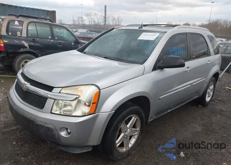2005 Chevrolet Equinox Lt из США, поврежденный, VIN 2CNDL73F356135775